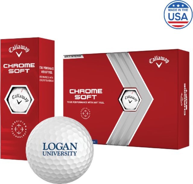 Logan Callaway Soft Golf Balls 12/pkg Primary Stacked - ONLINE ONLY