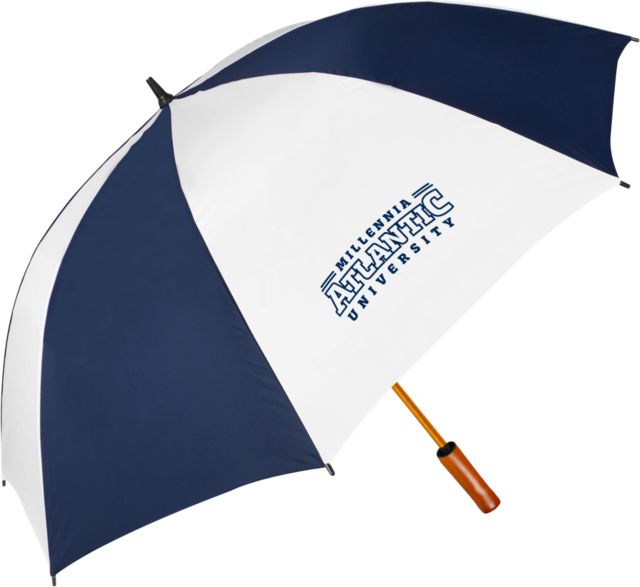 Millennia Atlantic 64 Inch Umbrella Arched Wordmark - ONLINE ONLY