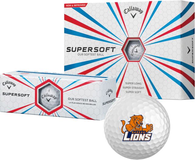 Nassau CC Callaway Supersoft Golf Balls 12/pkg Primary Mark - ONLINE ONLY