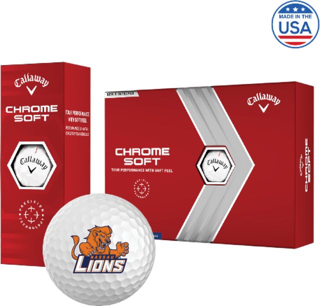 Nassau CC Callaway Soft Golf Balls 12/pkg Primary Mark - ONLINE ONLY