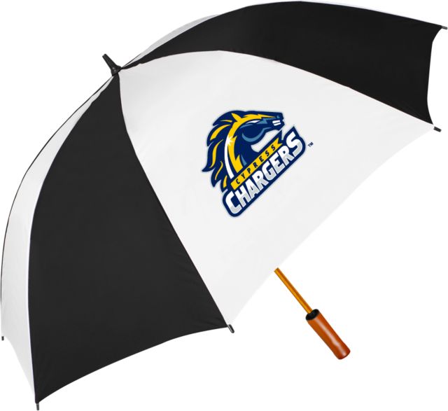 Cypress College 64 Inch Umbrella Cypress Chargers Logo - ONLINE ONLY