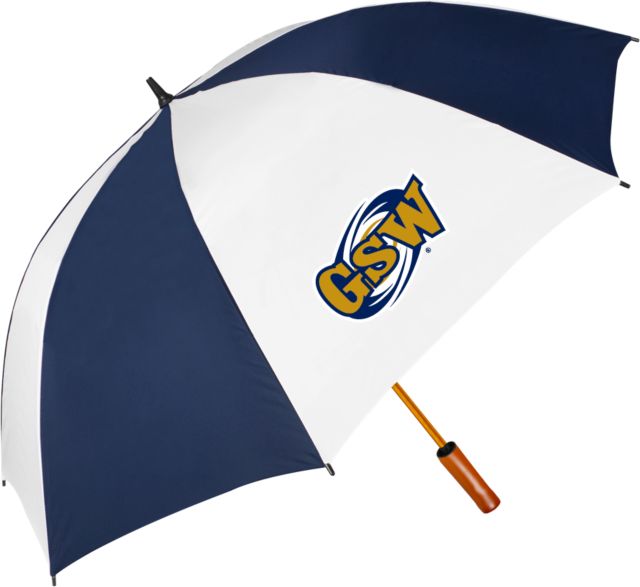 GSW State 64 Inch Umbrella GSW Athletics Mark - ONLINE ONLY