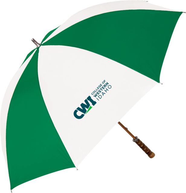 Western Idaho 64 Inch Umbrella CWI College of Western Idaho Horizontal Mark - ONLINE ONLY