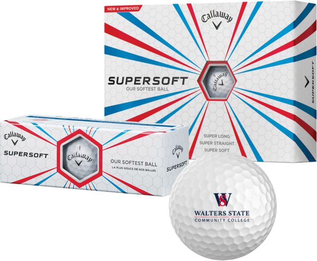 Walter State Callaway Supersoft Golf Balls 12/pkg Primary - ONLINE ONLY
