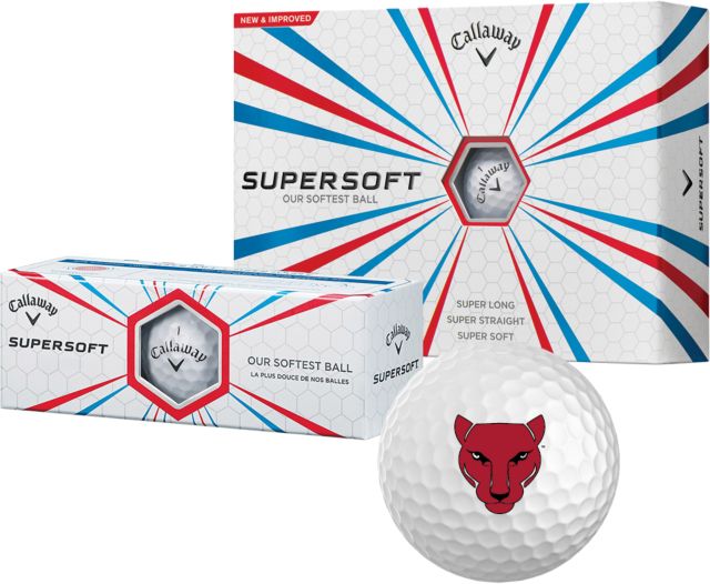 CCAC Callaway Supersoft Golf Balls 12/pkg Wild Cat Head - ONLINE ONLY