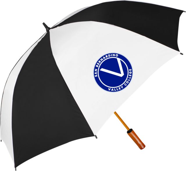 SBVC 64 Inch Umbrella San Bernardino Valley College Seal - ONLINE ONLY