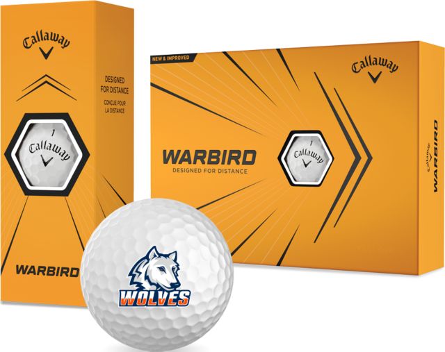 Western Connecticut Callaway Warbird Golf Balls 12/pkg Mascot - ONLINE ONLY