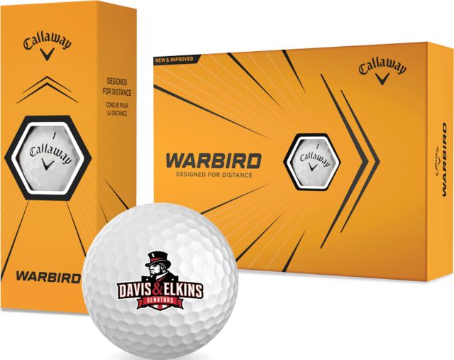 Davis & Elkins Callaway Warbird Golf Balls 12/pkg Primary Mark - ONLINE ONLY
