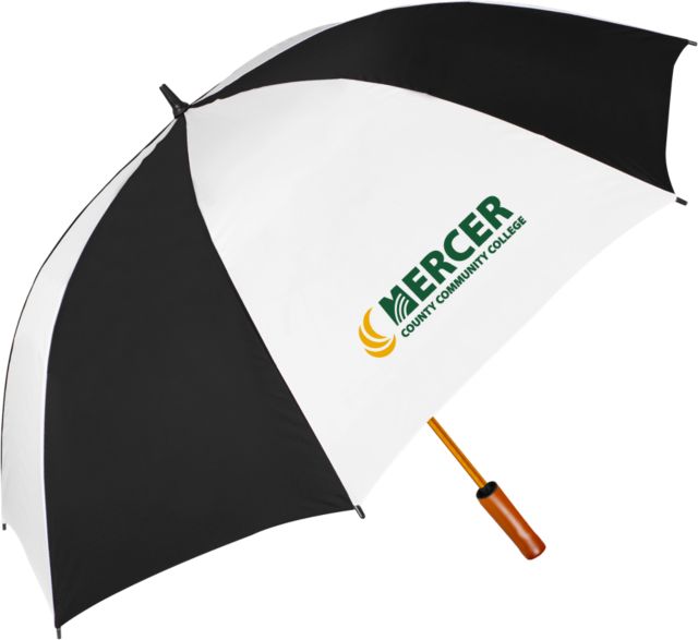 Mercer 64 Inch Umbrella Mercer County Community College - ONLINE ONLY