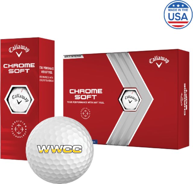 Walla Walla Callaway Soft Golf Balls 12/pkg WWCC Logo - ONLINE ONLY