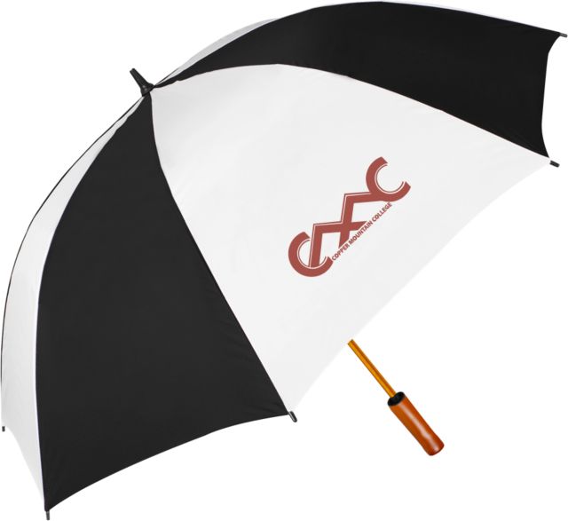 Copper Mountain 64 Inch Umbrella Copper Mountain College Primary Mark - ONLINE ONLY