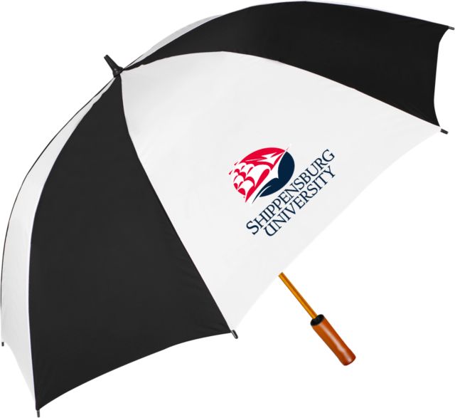 Shippensburg 64 Inch Umbrella Shippensburg University Primary Mark - ONLINE ONLY
