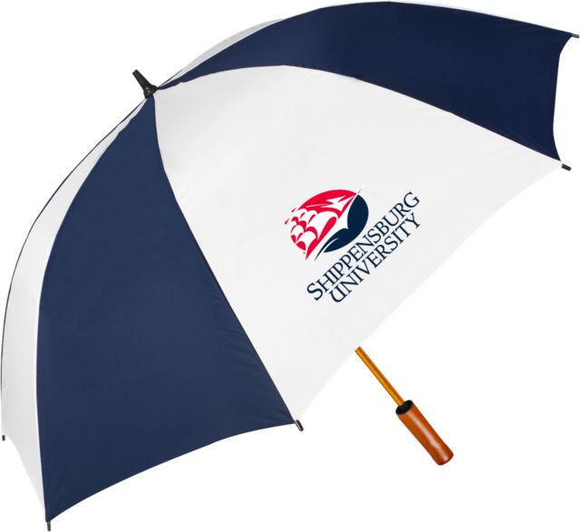 Shippensburg 64 Inch Umbrella Shippensburg University Primary Mark - ONLINE ONLY