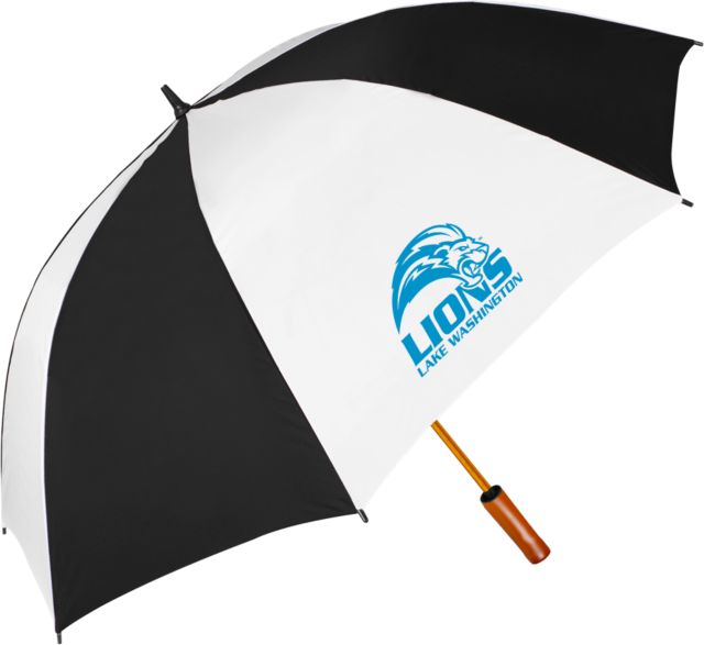 Lake Washington 64 Inch Umbrella Lake Washington Mascot Mark - ONLINE ONLY