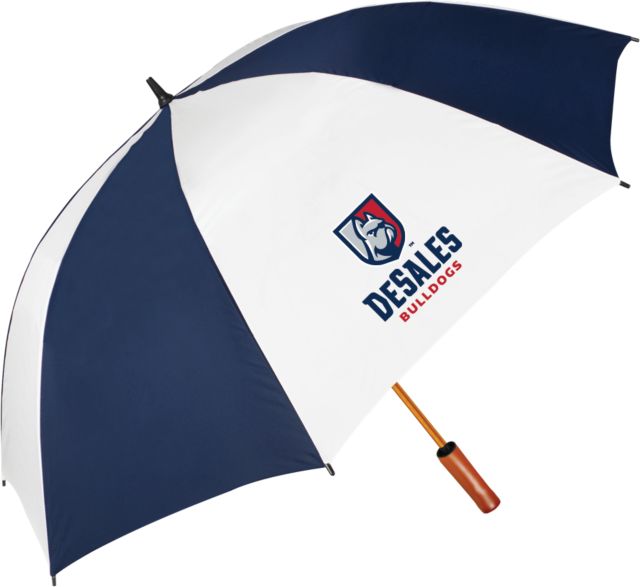 DeSales 62 Inch Vented Umbrella Primary Logo - ONLINE ONLY