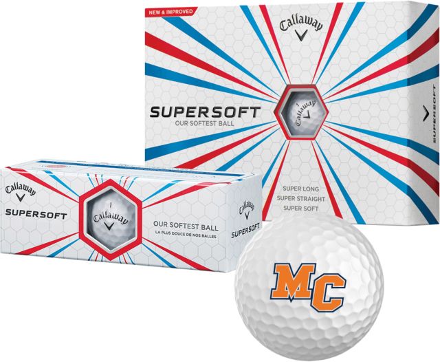 Morton College Callaway Supersoft Golf Balls 12/pkg Morton College MC Mark - ONLINE ONLY
