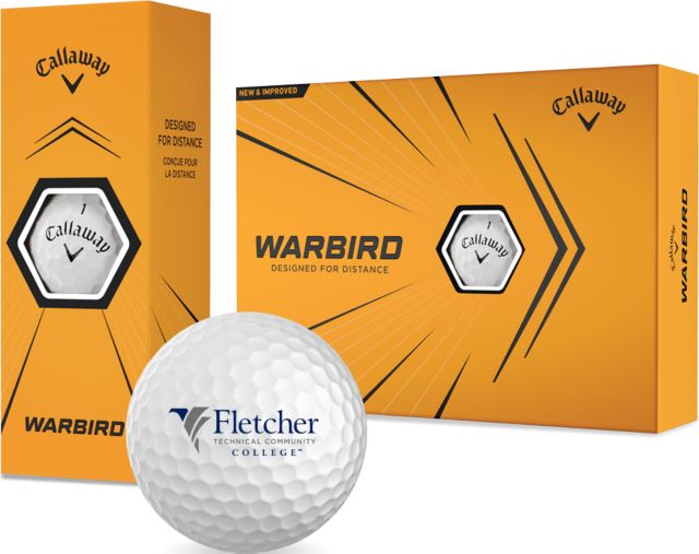 Fletcher Tech Callaway Warbird Golf Balls 12/pkg Horizontal Logo - ONLINE ONLY