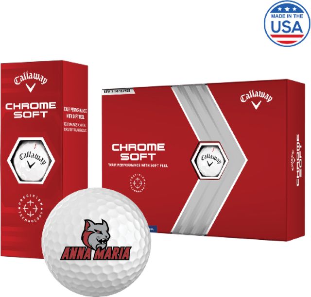 Anna Maria Callaway Soft Golf Balls 12/pkg Primary Mark - ONLINE ONLY