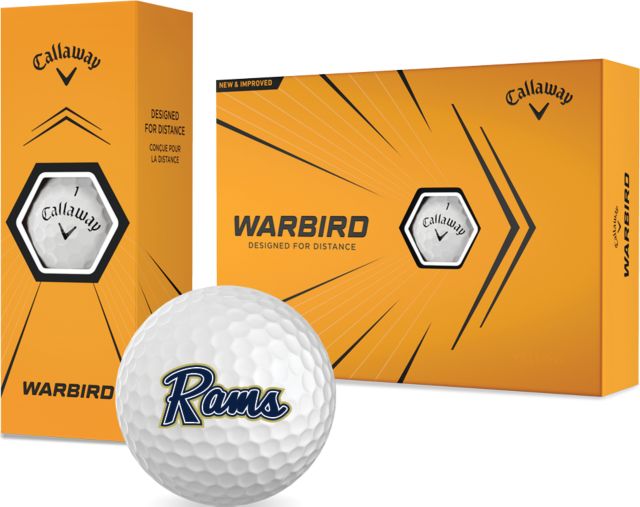 Shepherd Callaway Warbird Golf Balls 12/pkg Rams Logo - ONLINE ONLY