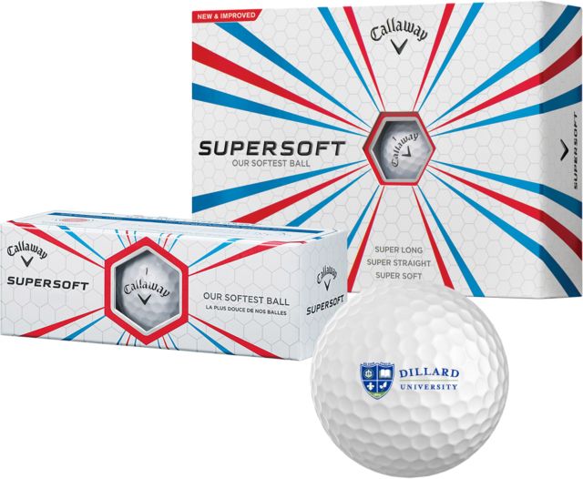 Dillard Callaway Supersoft Golf Balls 12/pkg Primary Mark - ONLINE ONLY