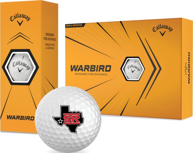 Sul Ross Callaway Warbird Golf Balls 12/pkg Primary Mark - ONLINE ONLY