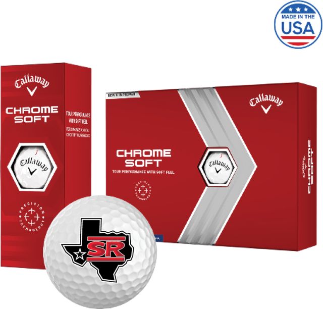 Sul Ross Callaway Soft Golf Balls 12/pkg Primary Mark - ONLINE ONLY