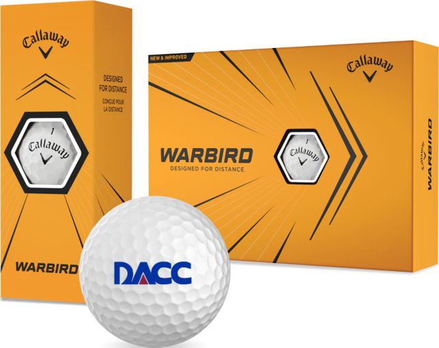 Dona Ana Callaway Warbird Golf Balls 12/pkg DACC Wordmark