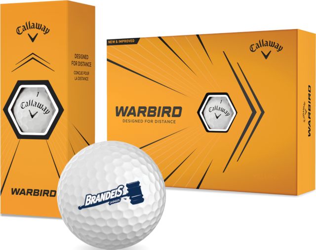 Brandeis Callaway Warbird Golf Balls 12/pkg Primary Mark - ONLINE ONLY