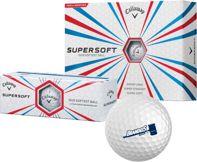 Brandeis Callaway Supersoft Golf Balls 12/pkg Primary Mark - ONLINE ONLY