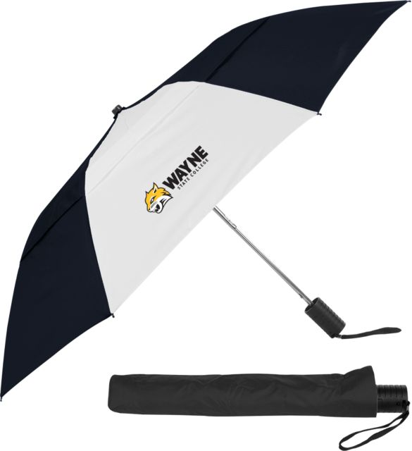 Wayne State 42 Inch Slim Stick Vented Umbrella Wayne SC - ONLINE ONLY