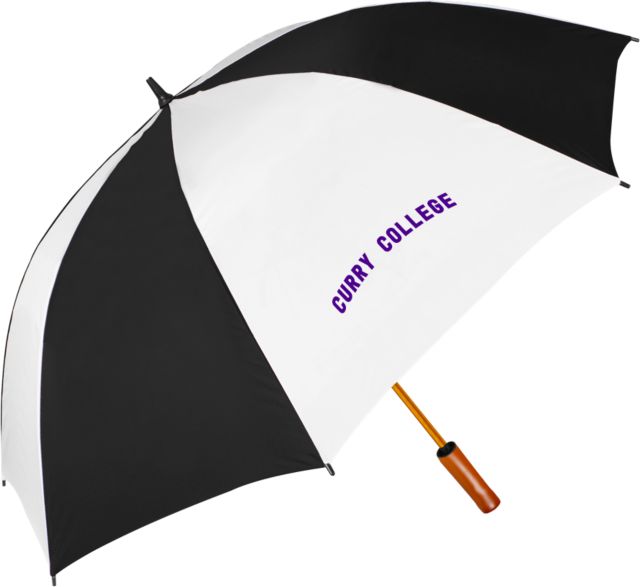 Curry College 64 Inch Umbrella Curry College Arched Design - ONLINE ONLY