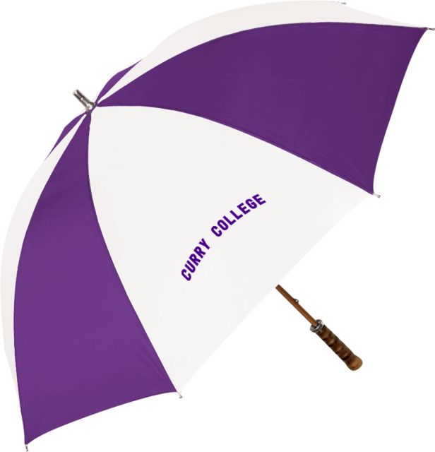 Curry College 64 Inch Umbrella Curry College Arched Design - ONLINE ONLY
