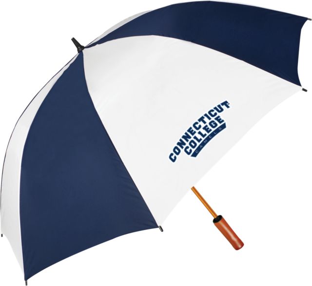 Connecticut College 64 Inch Umbrella Arched Connecticut College Camels - ONLINE ONLY