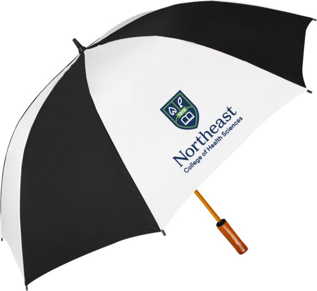NE College of Health 64 Inch Umbrella Northeast College Stacked - ONLINE ONLY