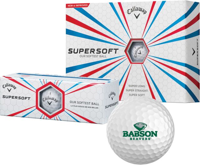Babson Callaway Supersoft Golf Balls 12/pkg Primary Mark - ONLINE ONLY