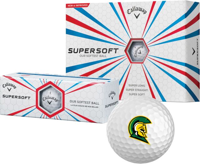 Montcalm Callaway Supersoft Golf Balls 12/pkg Montcalm Community College Mascot