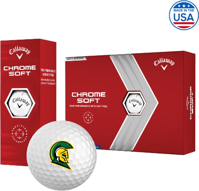 Montcalm Callaway Soft Golf Balls 12/pkg Montcalm Community College Mascot