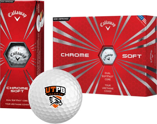 UT Permian Basin Callaway Soft Golf Balls 12/pkg Official Logo - ONLINE ONLY