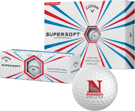 Newberry Callaway Supersoft Golf Balls 12/pkg Official Logo - ONLINE ONLY