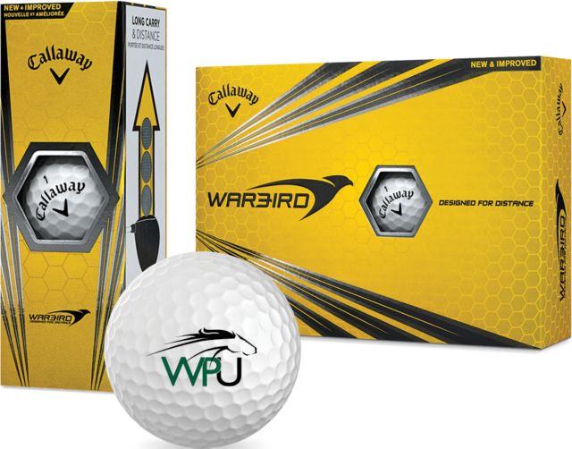 William Peace Callaway Warbird Golf Balls 12/pkg WPU Primary Mark - ONLINE ONLY