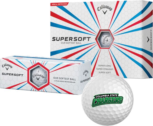 Columbia State CC Callaway Supersoft Golf Balls 12/pkg Columbia State Community College - ONLINE ONLY