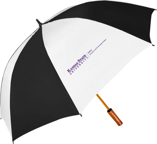 Kansas State 64 Inch Umbrella K State Salina Aerospace and Tech Campus Horizontal - ONLINE ONLY