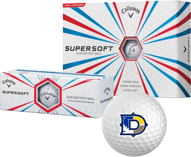 Dine Callaway Supersoft Golf Balls 12/pkg Letter Mark - ONLINE ONLY