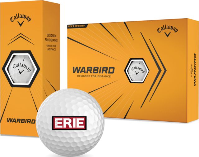 Erie CC Callaway Warbird Golf Balls 12/pkg SUNY Erie Wordmark - ONLINE ONLY