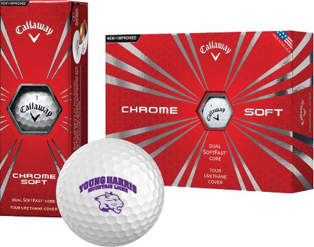 Young Harris Callaway Soft Golf Balls 12/pkg Official Logo - ONLINE ONLY
