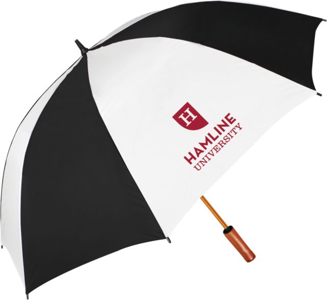 Hamline 64 Inch Black/Whit Umbrella Primary - ONLINE ONLY