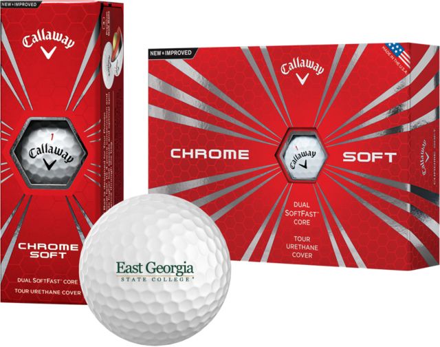 East Georgia State Callaway Soft Golf Balls 12/pkg Primary Mark - ONLINE ONLY