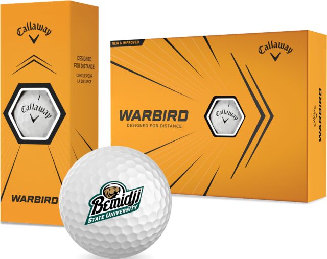 Bemidji State Callaway Warbird Golf Balls 12/pkg Bemidji State University Script - ONLINE ONLY