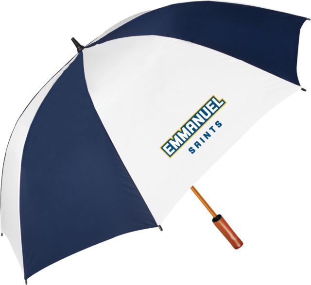 Emmanuel 64 Inch Navy/White Umbrella Secondary Mark - ONLINE ONLY