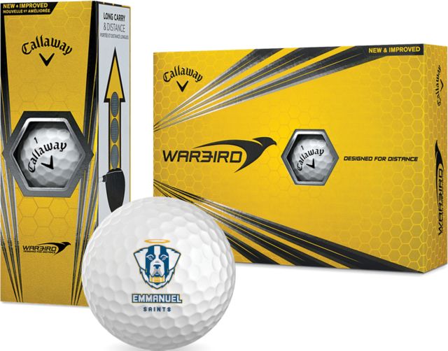 Emmanuel Callaway Warbird Golf Balls 12/pkg Primary Logo - ONLINE ONLY